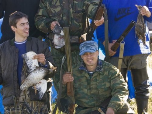 Чистоозерка 2007 (оз. табулга) после первой зорьки