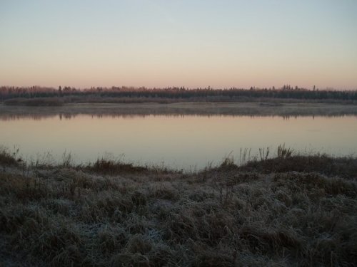 Морозным вечером