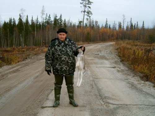 а я его догнал