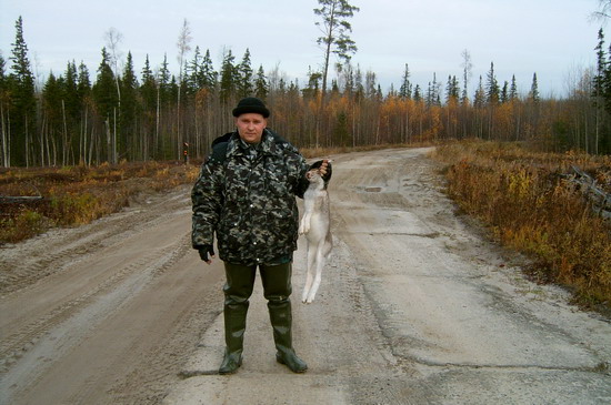 а я его догнал