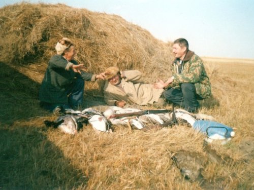 Охотники на привале