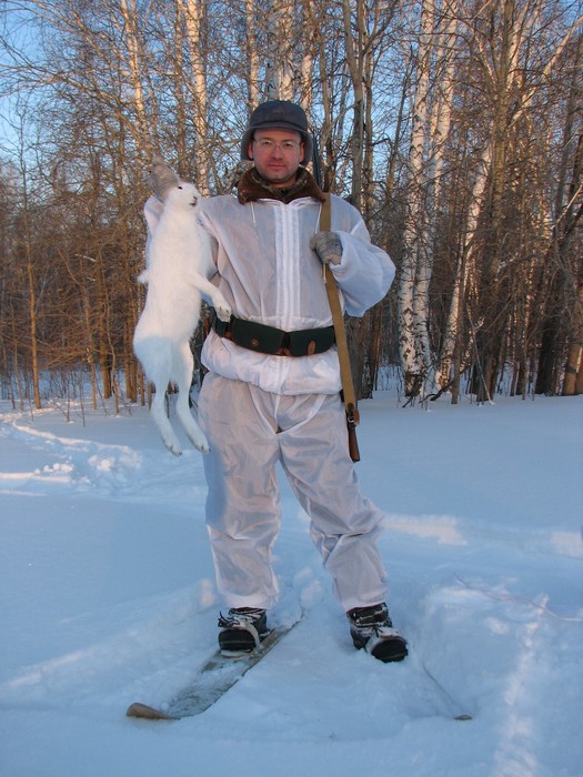 Февральский зайчишка (03.02.2008).