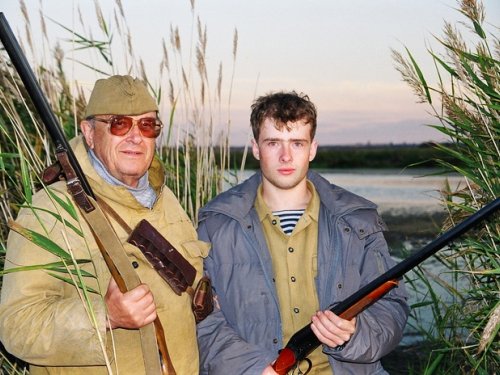 Преемственность поколений (дед и внук)