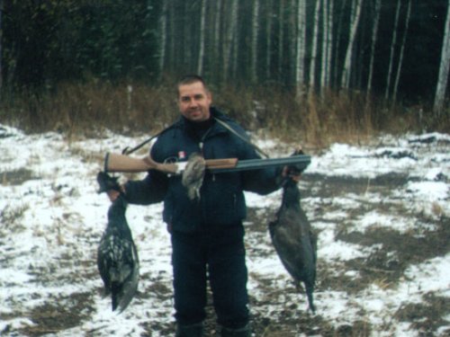 В Томской тайге. Осень 2006г.