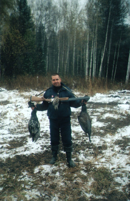 В Томской тайге. Осень 2006г.
