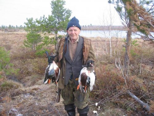 Александр Василич. Дай Бог нам всем в 75 лет охотиться.