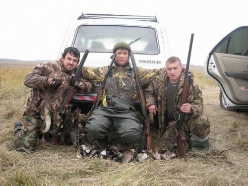 Осенняя охота 2008:
"Братья по оружию"