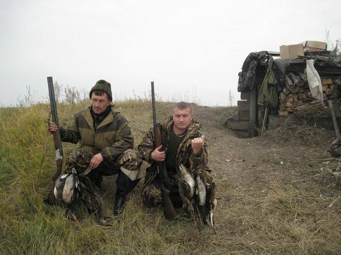 Осенняя охота 2008:
"На пару с егерем"