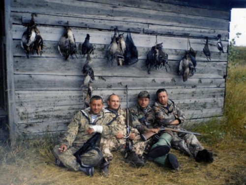 В сентябре 2007 года. Слава, Игорь, Я и Гоша.