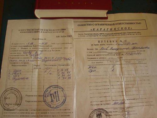 Мои подлинные путёвки без норм отстрела. У нас всем такие давали. Я не брак, понятия об охоте имею. 