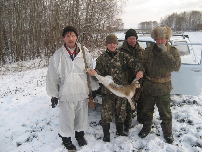 Первый снег и первая добыча