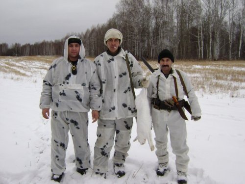 Первый выезд на зайца в этом сезоне.