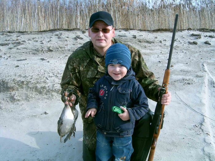 будущий охотник
