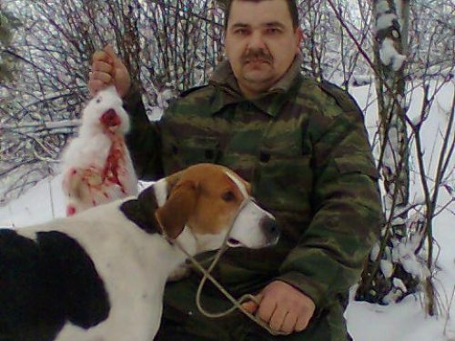 Наш с Плаксой очередной трофей.