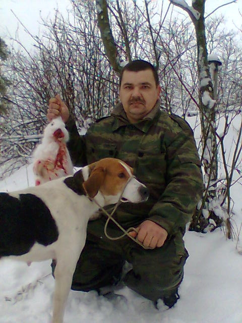 Наш с Плаксой очередной трофей.