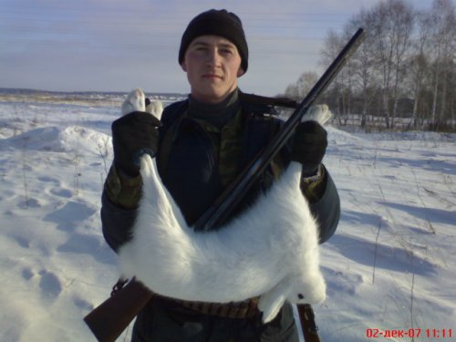 Ох и тяжелый заяц!