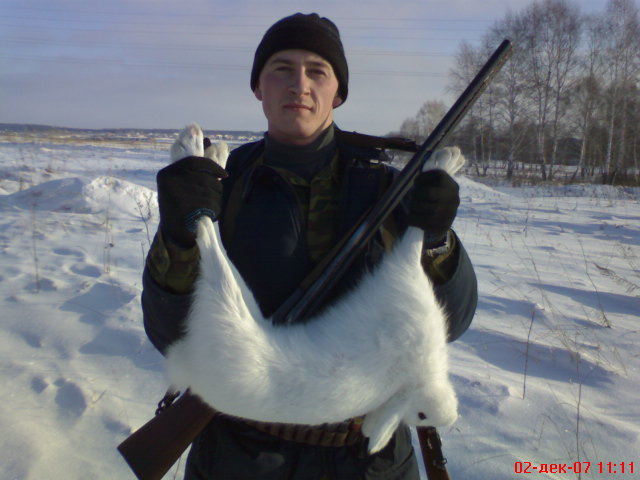 Ох и тяжелый заяц!