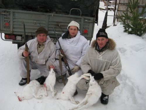 Итог охоты. Это на шестерых.