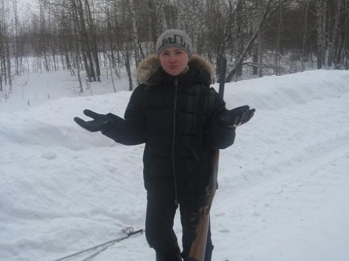 Ушел зайка , пап...