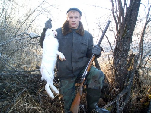 заяц по чернотропу