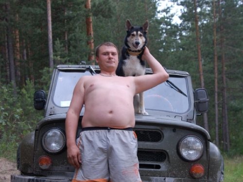 На отдыхе...