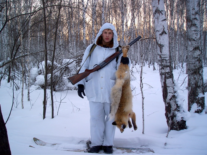 Моя первая лиса!
