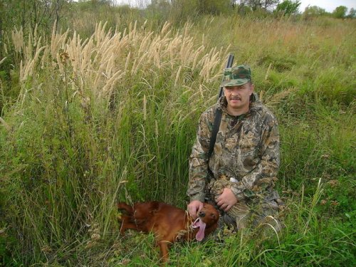 С добычей.