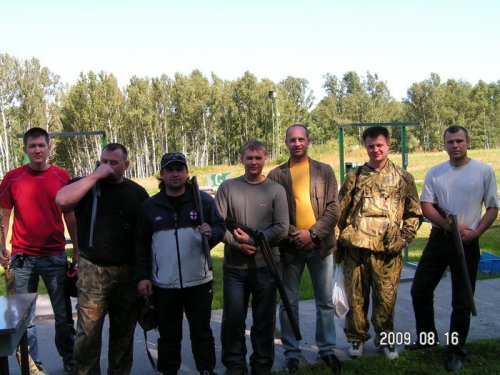 Перед стрельбой.