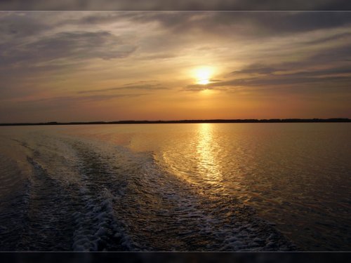 На оз.Гогол.Вечерняя заря.