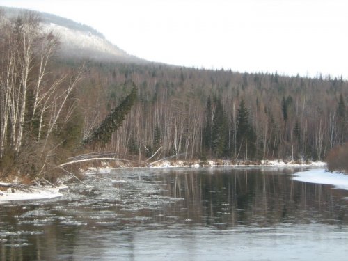 Осень, шуга
