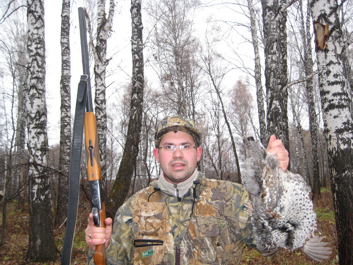 18.10.09 г. с 12 до 15 добыто два рябчика
