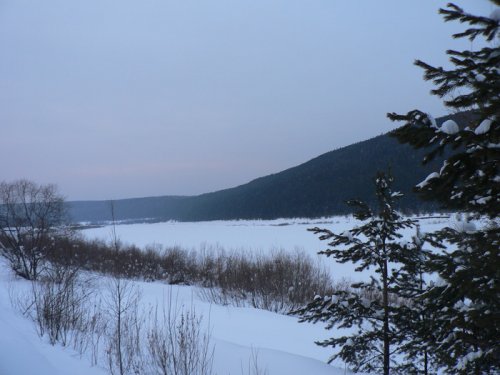 Возле красноярово.