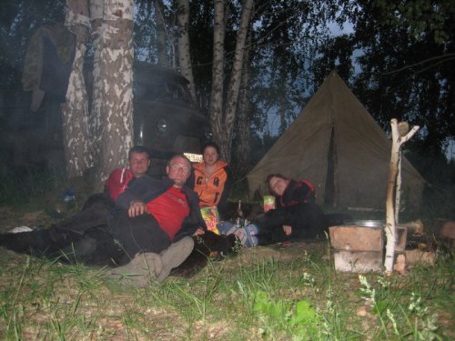 Отпуск на природе, подальше от цивилизации.