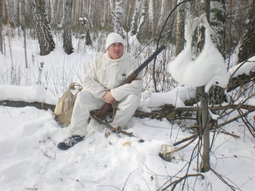 На привале. Ноябрь 2009 г.
