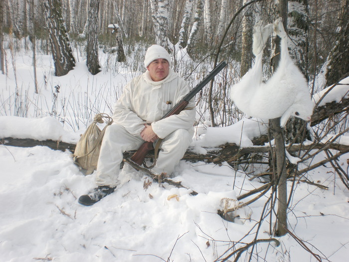 На привале. Ноябрь 2009 г.