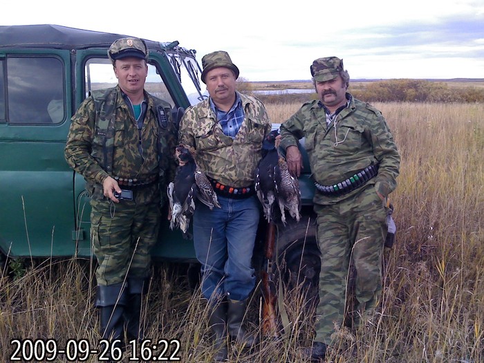 Верная команда! Ехали на утей, нарвались на .......