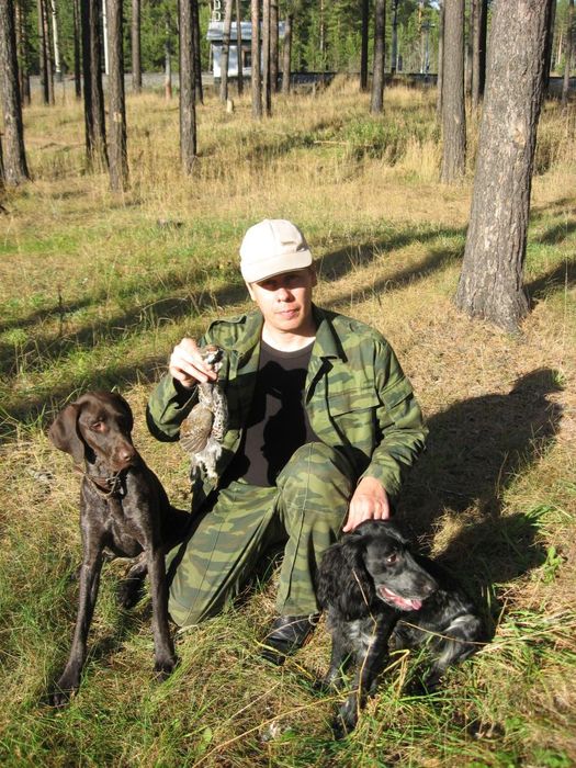 Первый рябчик!
