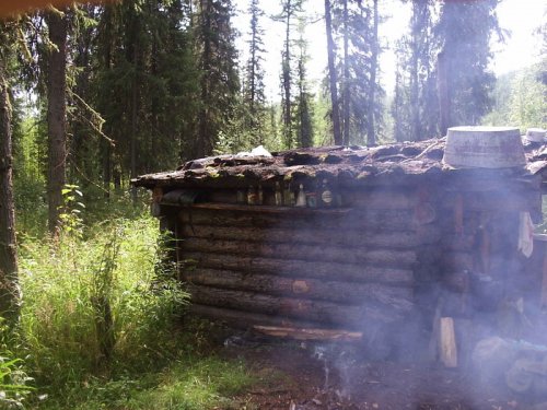 изба в тайге