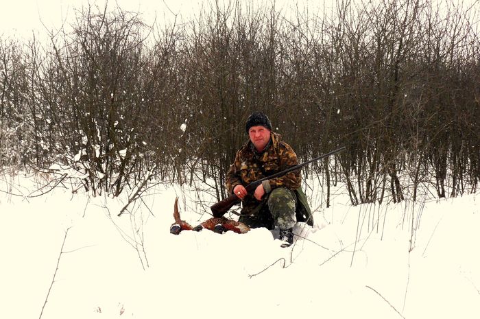   Первое  ружьё.