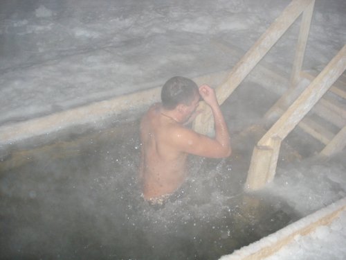 а нам пофигу мороз !