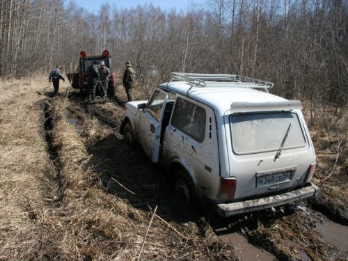 на  ТОЮ встряли