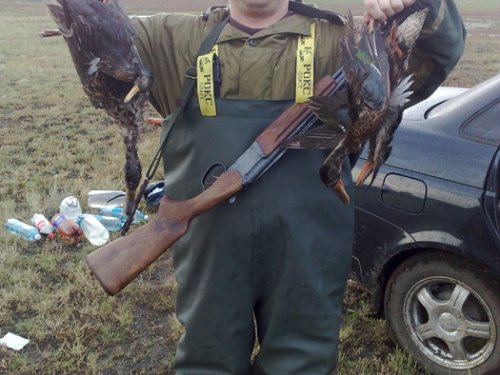 не много пострелял