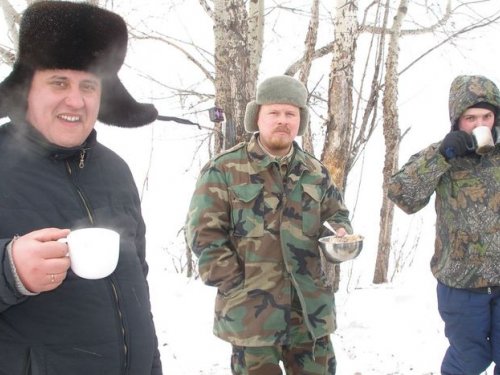 Встреча алтайских охотников