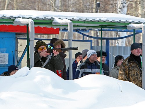 На линии огня.