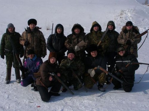 Встреча алтайских охотников