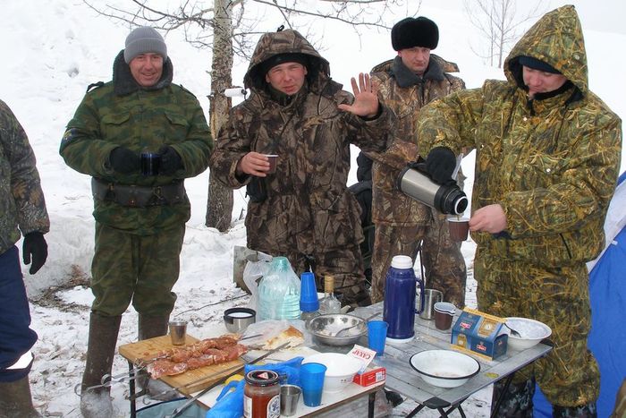 Встреча алтайских охотников
