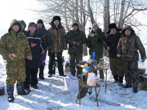 Встреча алтайских охотников