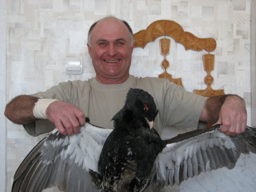 на кухне после охоты