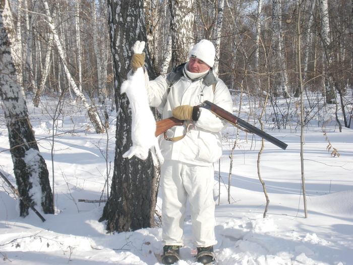 На беляка нагоном