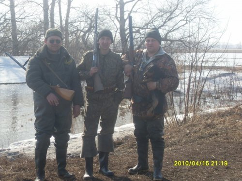 Я, Игорь, Вован и молодой Риф.